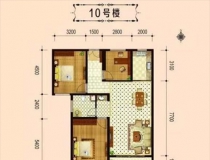 外滩玺园10号楼户型图